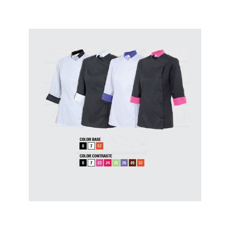 CHAQUETA DE COCINA DE MUJER