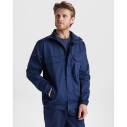 ⭐ CHAQUETA IGNÍFUGA ANTIESTÁTICA PARA SOLDADURA | Azules de Vergara