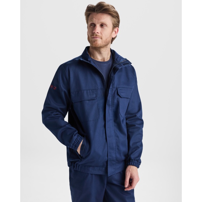 CHAQUETA IGNÍFUGA ANTIESTÁTICA PARA SOLDADURA