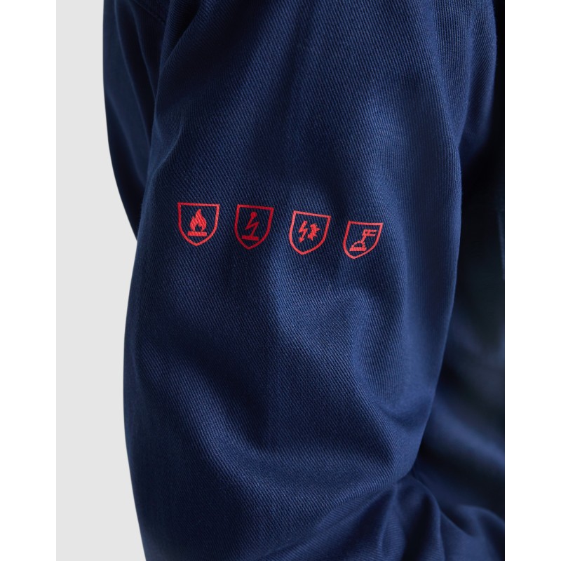 CHAQUETA IGNÍFUGA ANTIESTÁTICA PARA SOLDADURA