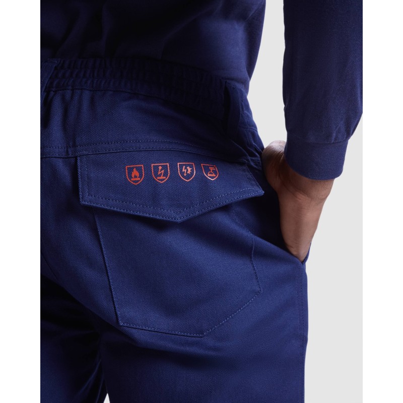 PANTALÓN IGNÍFUGO ANTIESTÁTICO PARA SOLDADURA