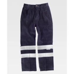 PANTALON CON CINTAS REFLECTANTES