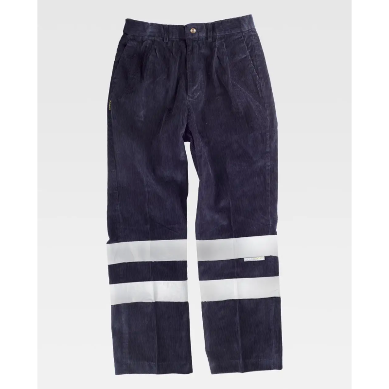 PANTALON CON CINTAS REFLECTANTES