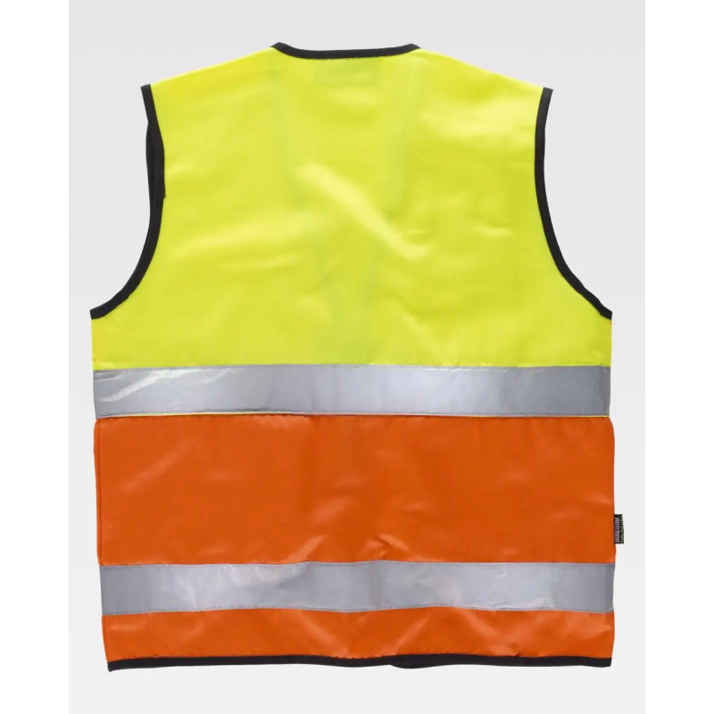 CHALECO BICOLOR CINTAS AV