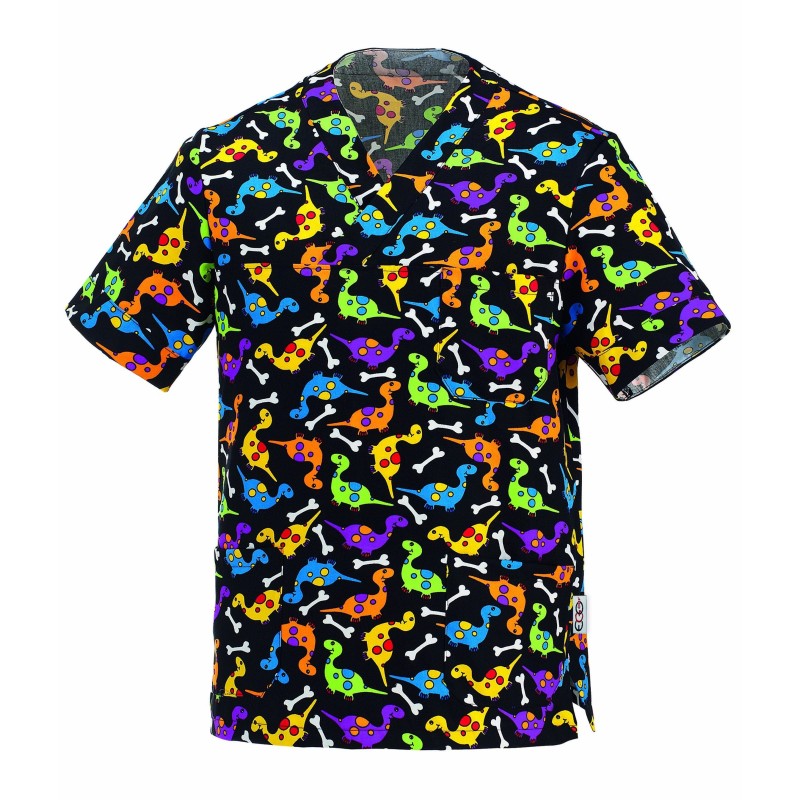 CASACA ESTAMPADA UNISEX 100% ALGODÓN