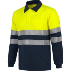 ⭐ POLO IGNIFUGO ANTIESTATICO AV | Azules de Vergara
