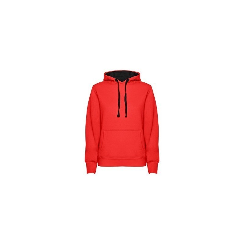 SUDADERA ENTALLADA CON CAPUCHA CHICA