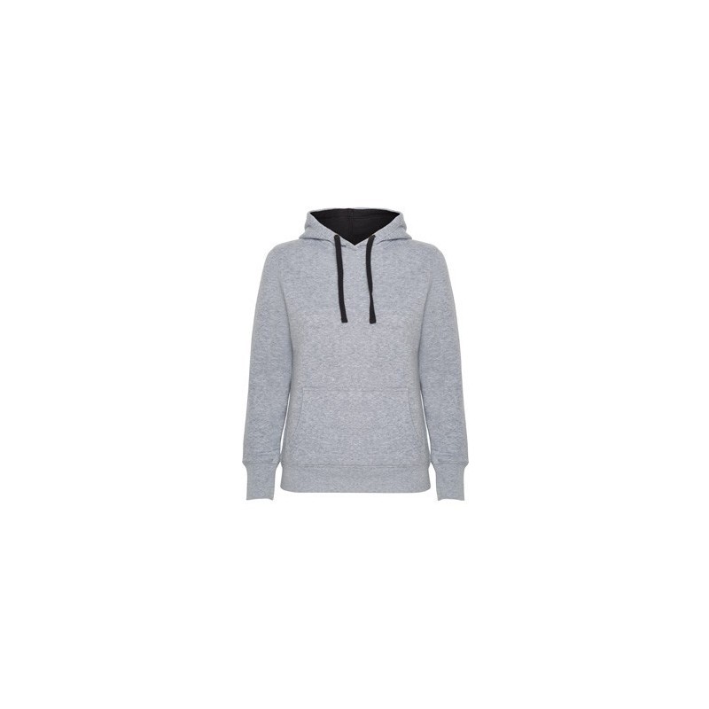 SUDADERA ENTALLADA CON CAPUCHA CHICA