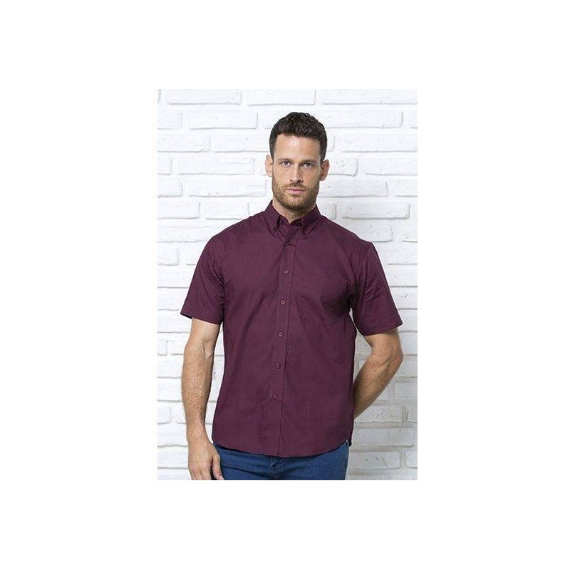 CAMISA DE MANGA CORTA POPELIN