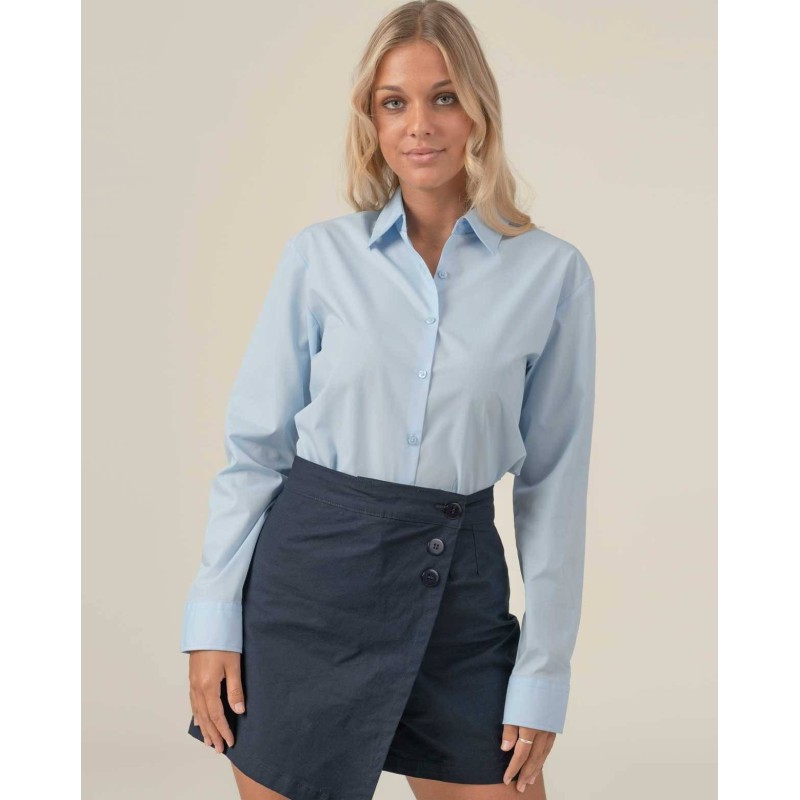CAMISA MUJER CASUAL MANGA LARGA
