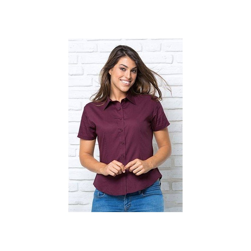 CAMISA MANGA CORTA POPELIN SRA