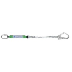 ⭐ CUERDA ABSORBEDOR MOSQUETONES DE ACERO | Azules de Vergara