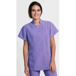 ⭐ CASACA CRUZADA LILA | Azules de Vergara