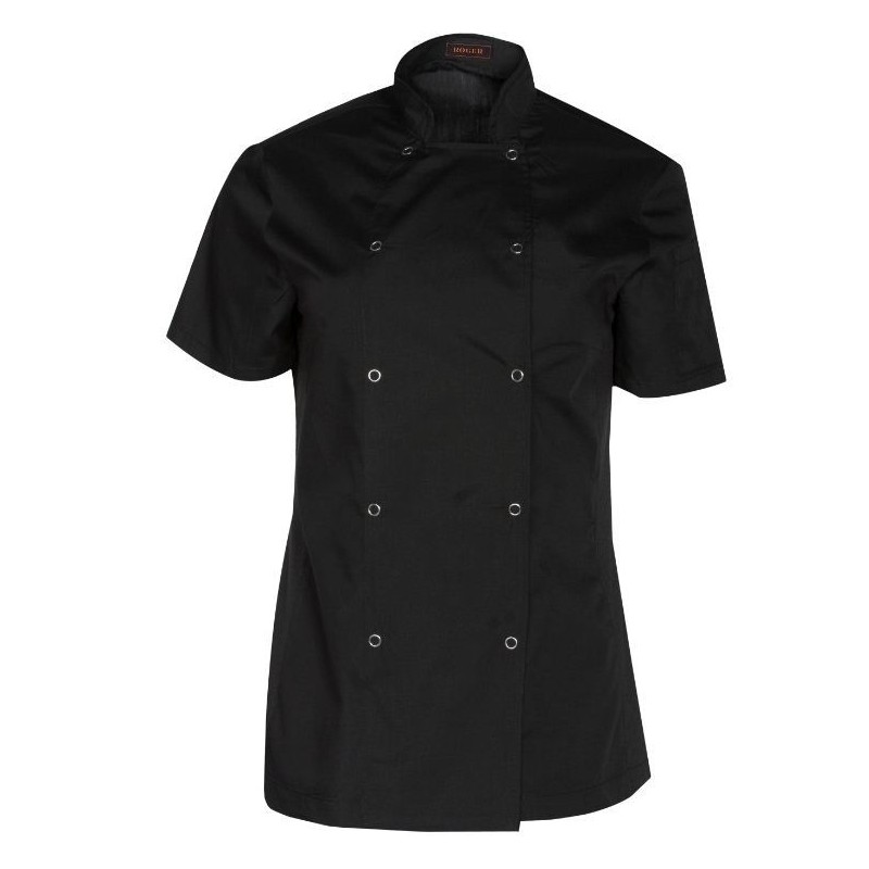 CHAQUETA COCINA MUJER MANGA CORTA