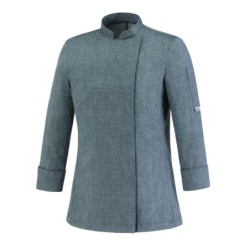⭐ Chaqueta cocina lisa mujer | Azules de Vergara