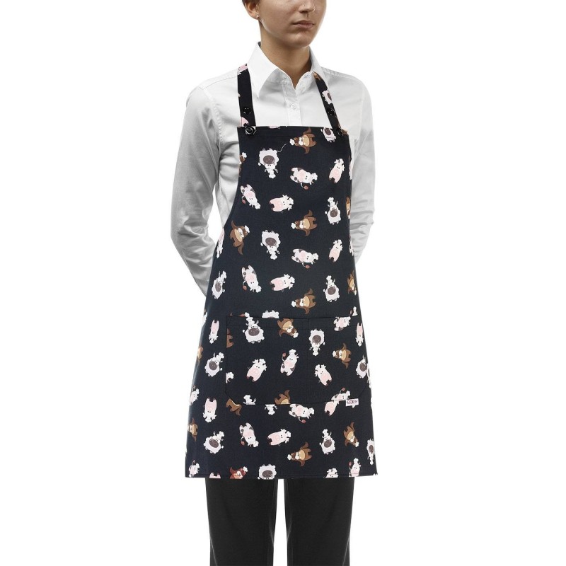 DELANTAL DE PETO UNISEX