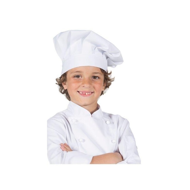 GORRO CHEF JUNIOR BLANCO