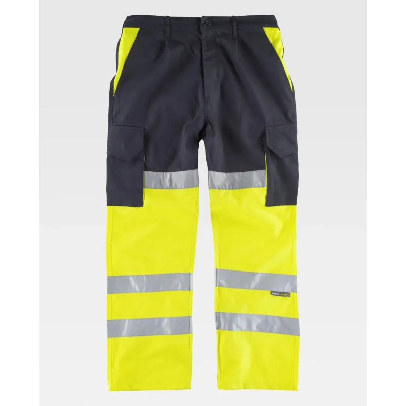 PANTALÓN ALTA VISIBILIDAD BICOLOR