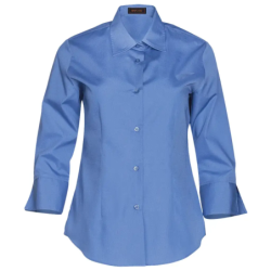 CAMISA MUJER CUELLO CAMISERO MANGA 3/4