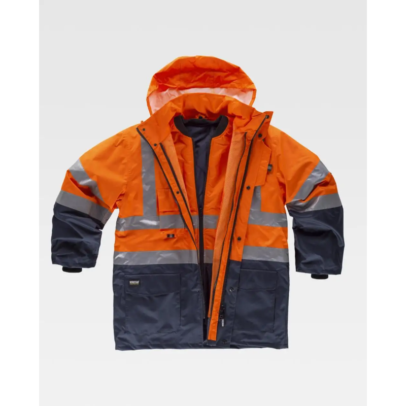 PARKA COMBERTIBLE 5 - 1 BICOLOR