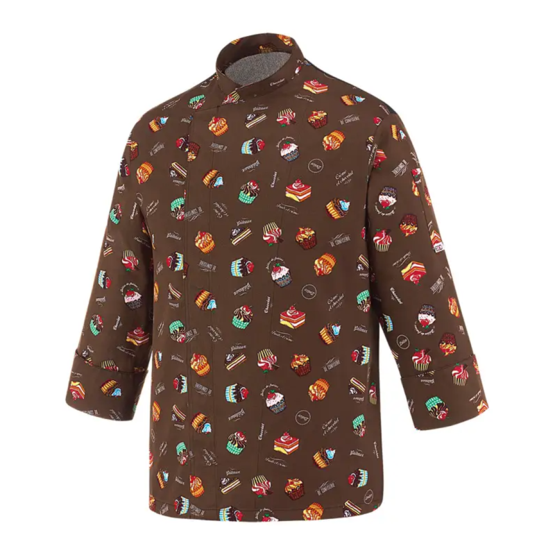 CHAQUETA COCINA UNISEX ESTAMPADOS