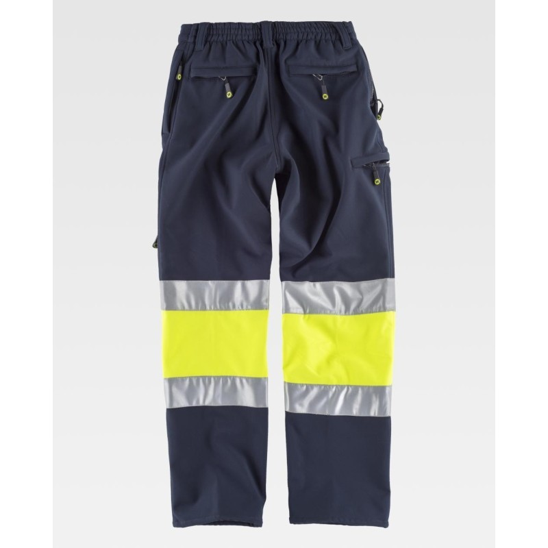 PANTALON WORKSHELL POLAR COMBI BANDAS