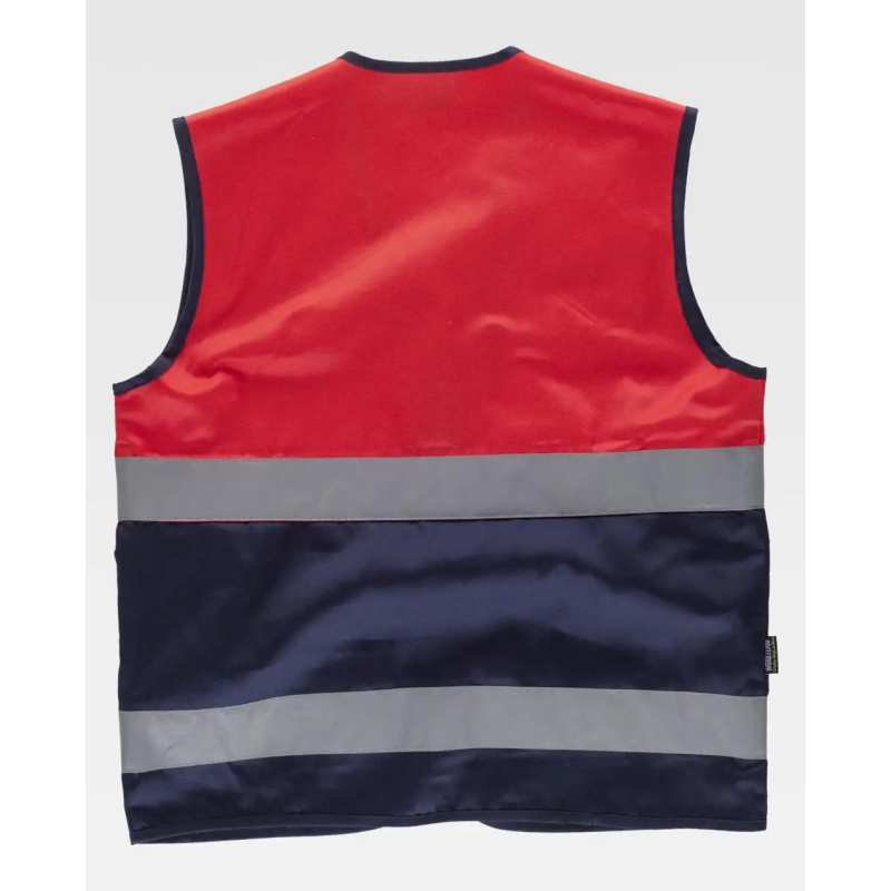 CHALECO BICOLOR CINTAS AV