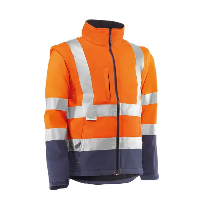 CHAQUETA SOFTSHELL ALTA VISIBILIDAD