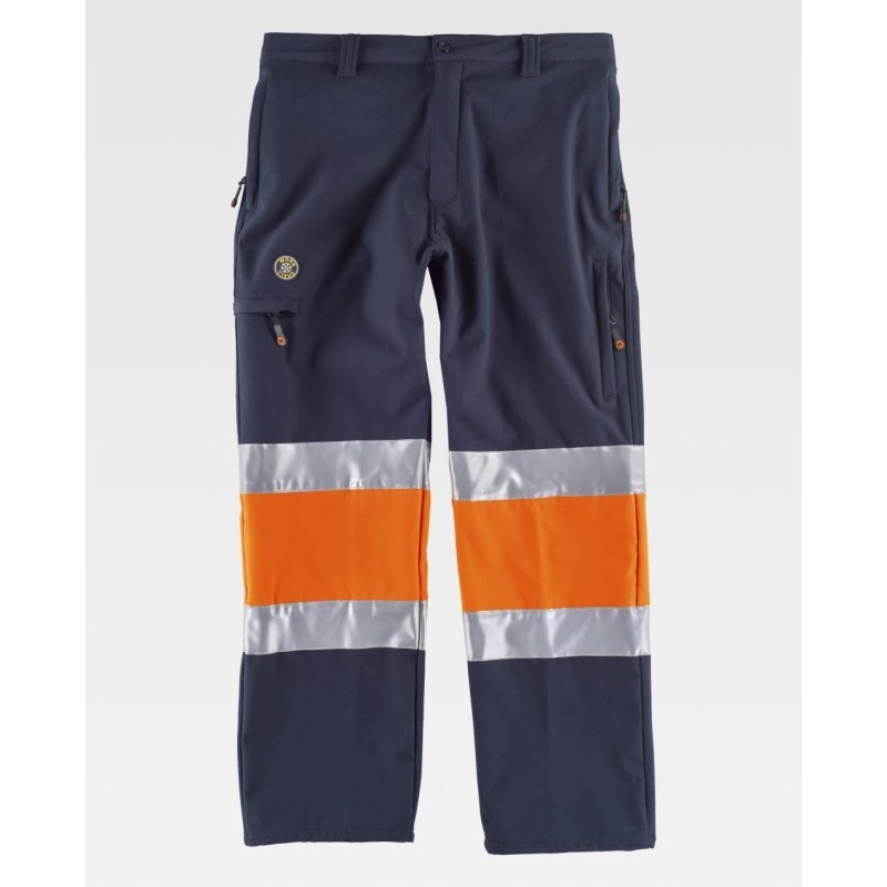 PANTALON WORKSHELL POLAR COMBI BANDAS