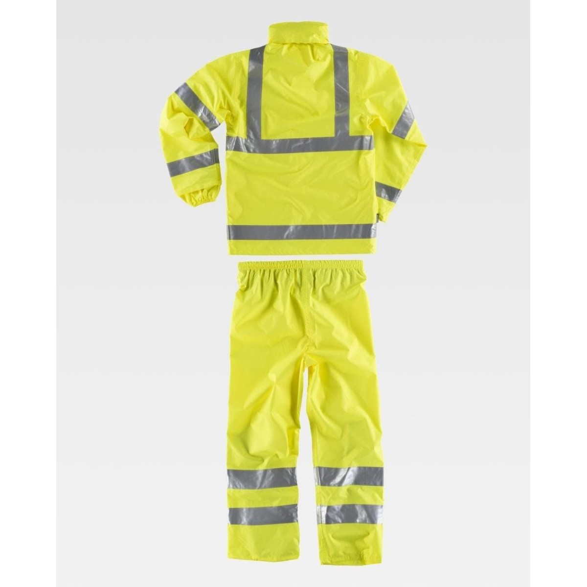 TRAJE DE AGUA IMPERMEABLE ALTA VISIBILIDAD
