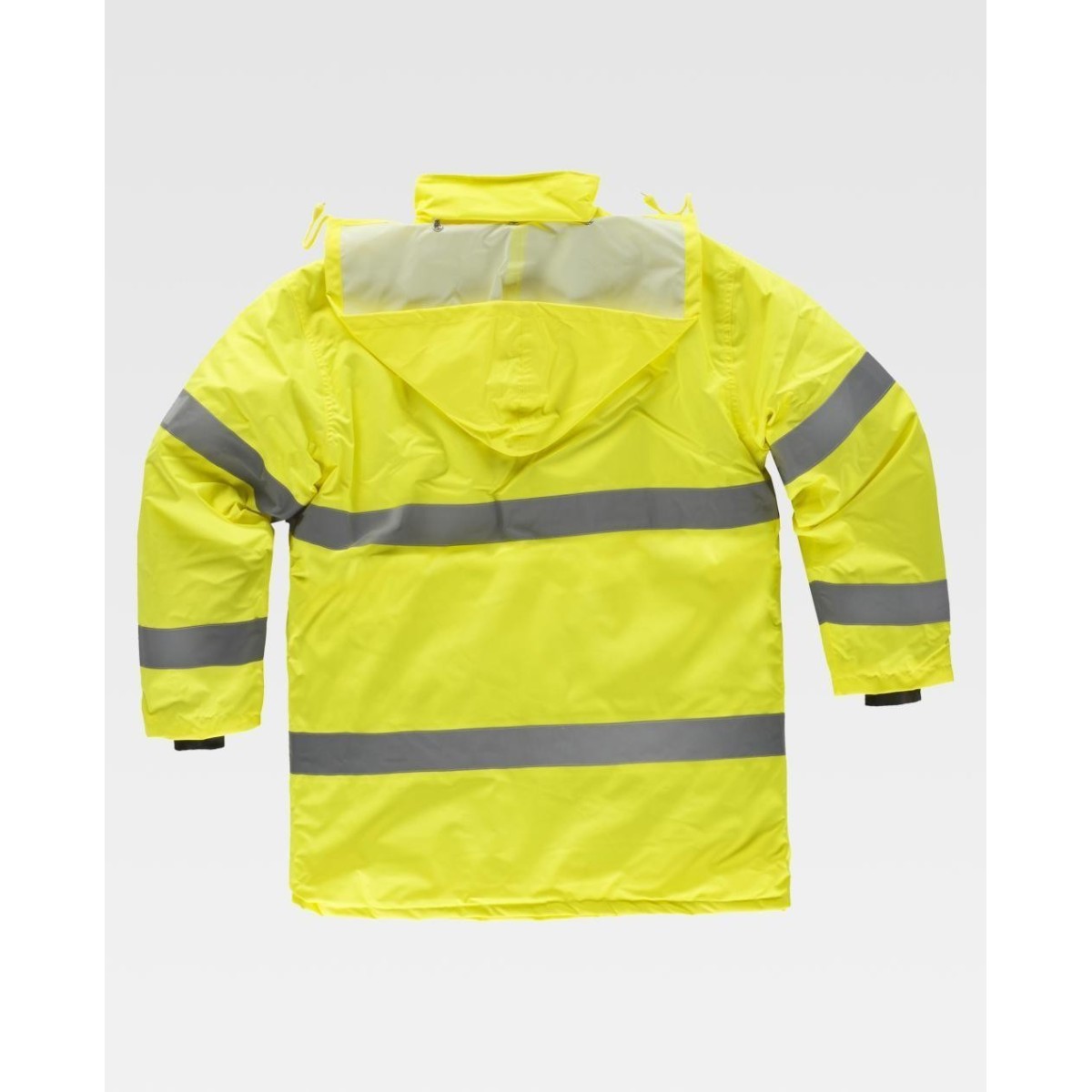PARKA ACOLCHADA ALTA VISIBILIDAD CON REFLECTANTES