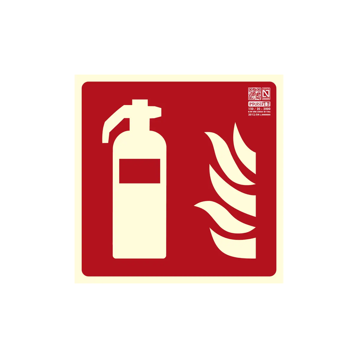 SEÑALES EXTINCIÓN DE INCENDIOS