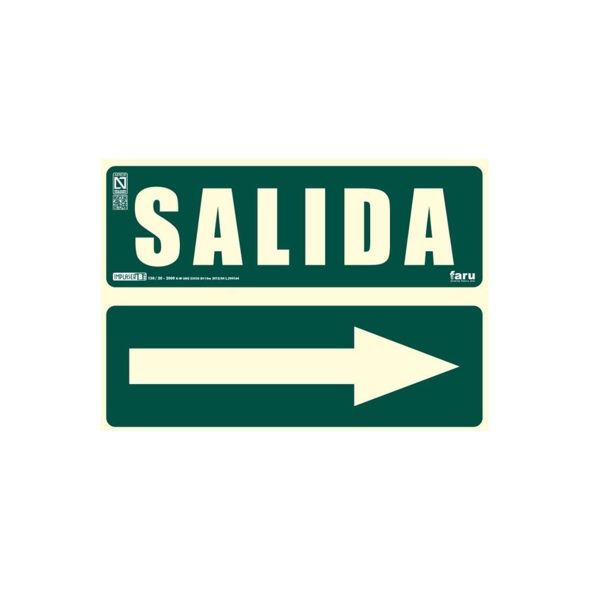 SEÑALES EVACUACIÓN Y EMERGENCIA