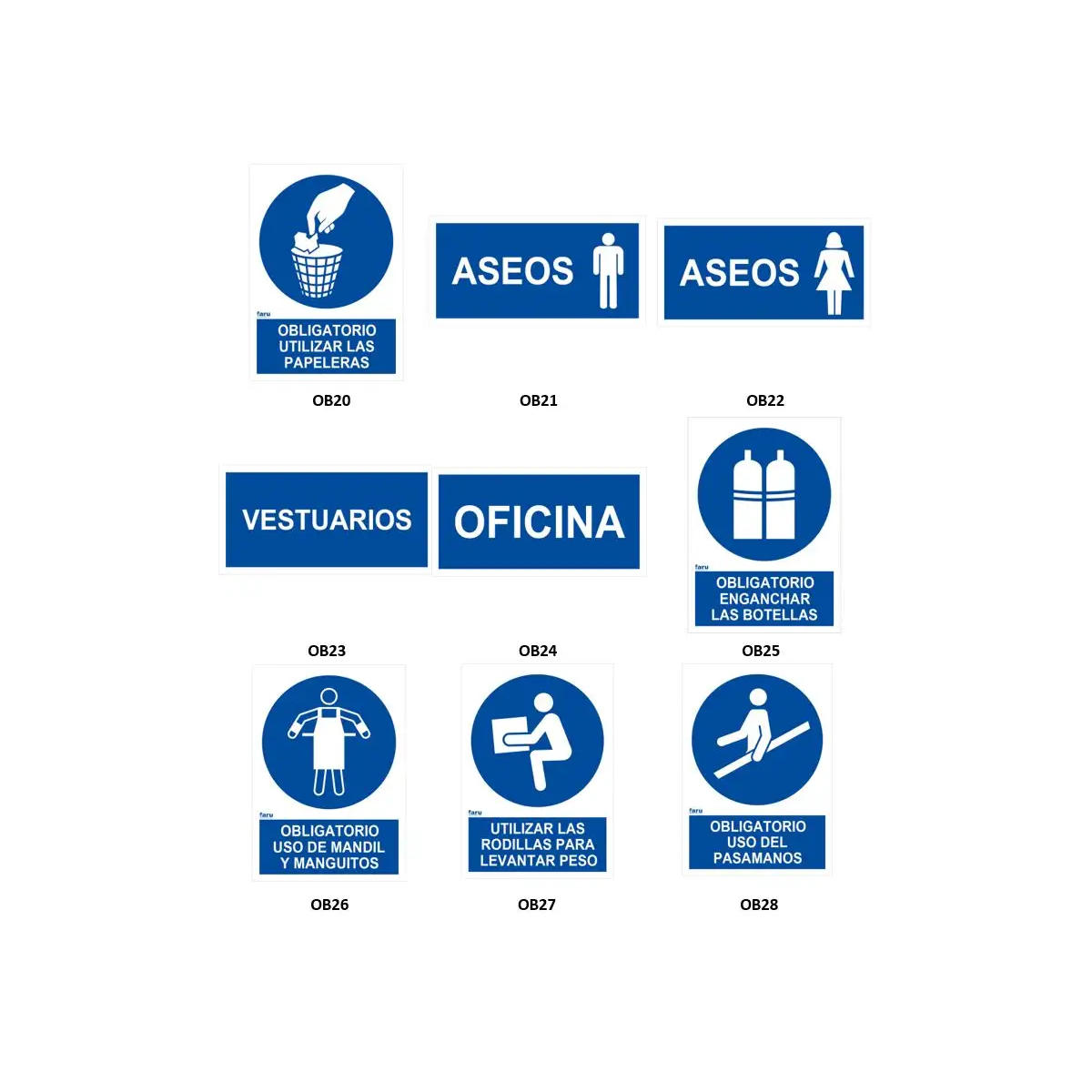 SEÑALES DE OBLIGACIÓN
