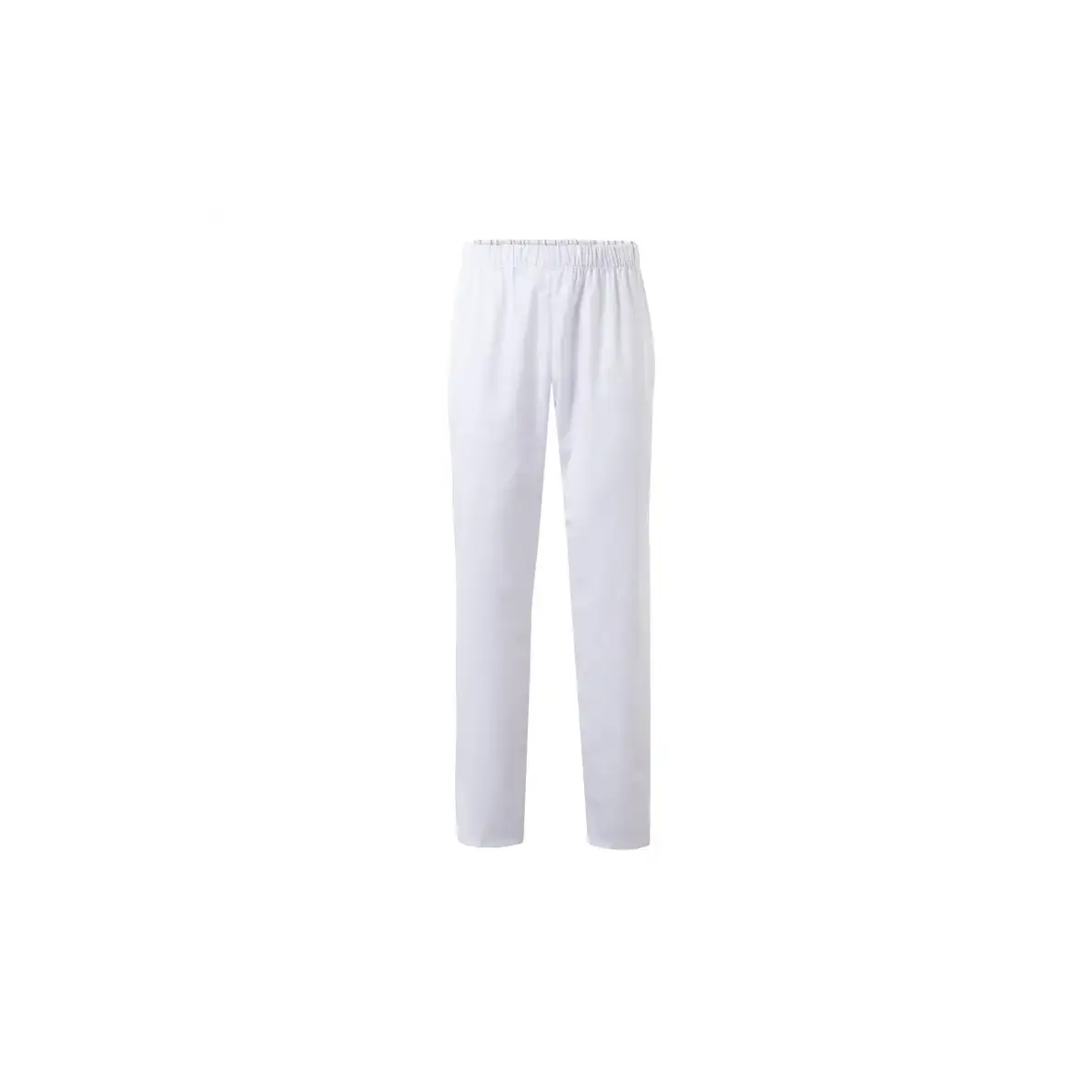 PIJAMA SANITARIA CUELLO EN PICO BLANCO