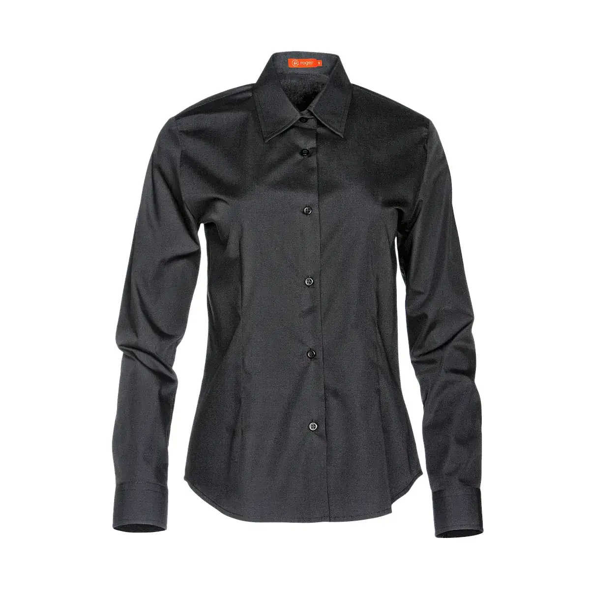 CAMISA MUJER CUELLO CAMISERO MANGA LARGA