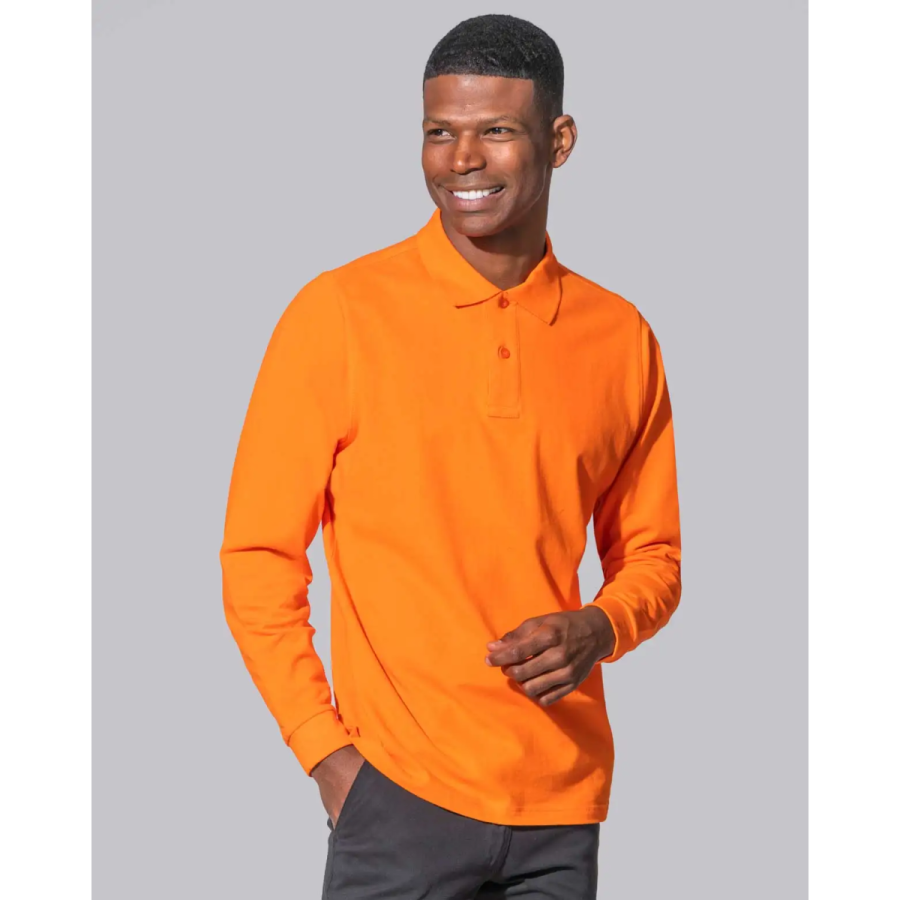 POLO MANGA LARGA ALGODÓN