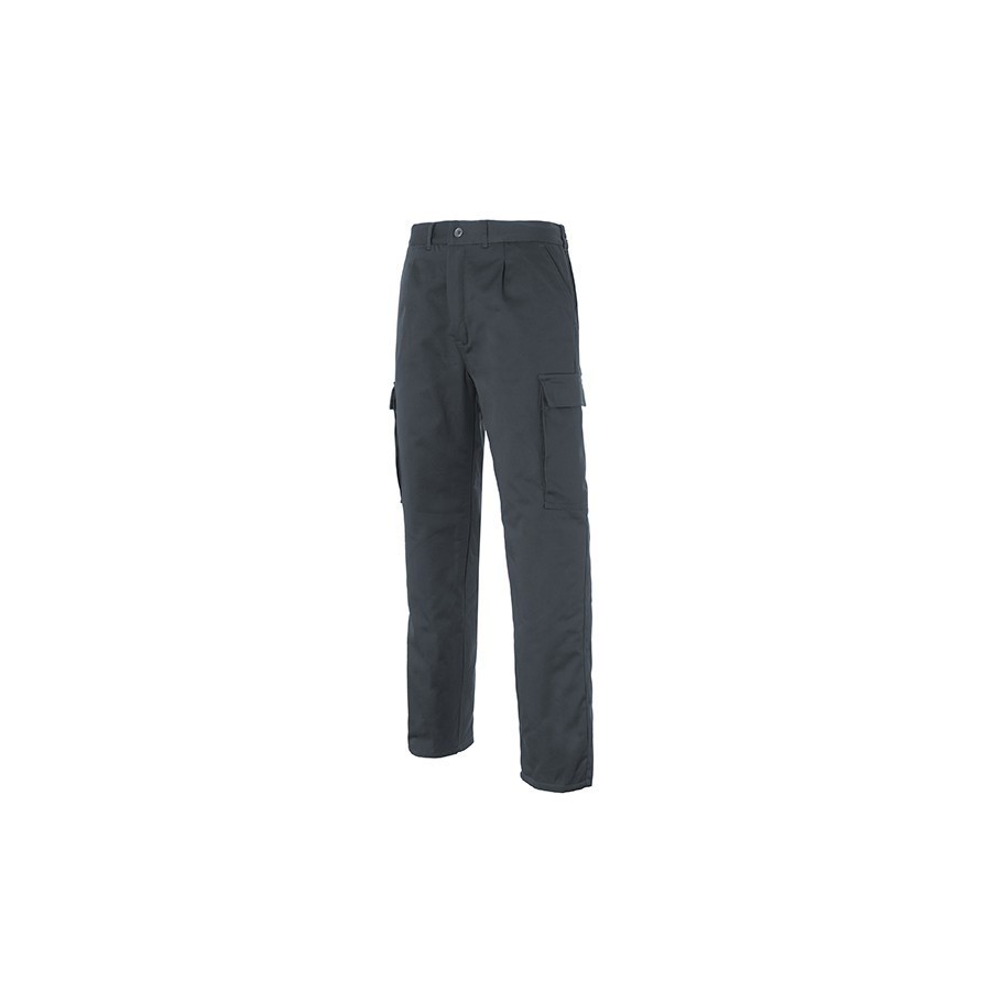 PANTALÓN ALGODÓN MULTIBOLSILLOS ACOLCHADO