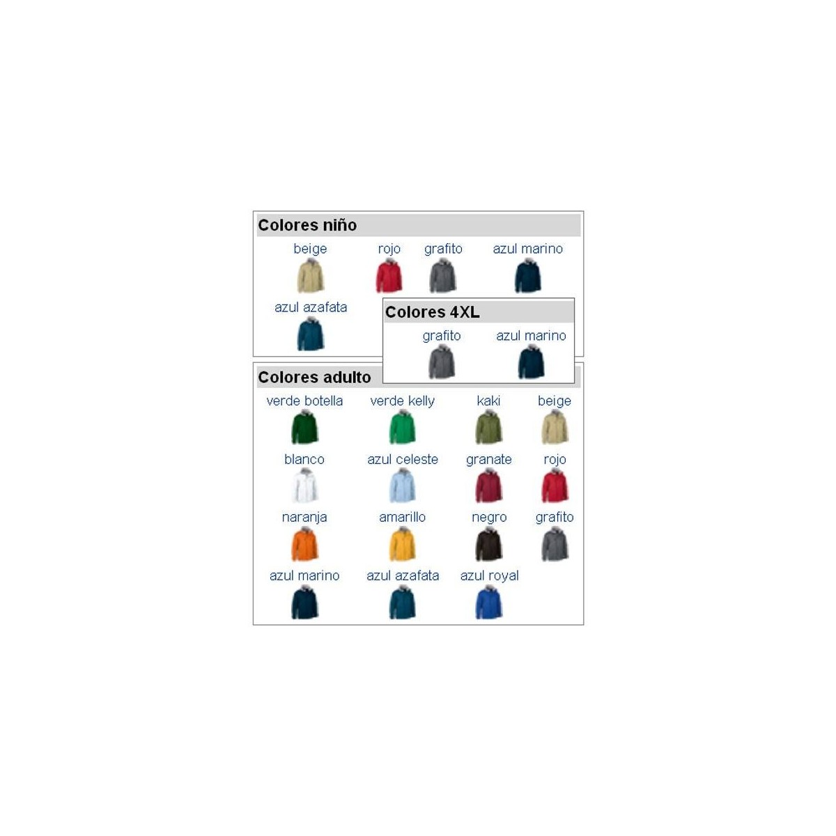 PARKA IMPERMEABLE ACOLCHADA