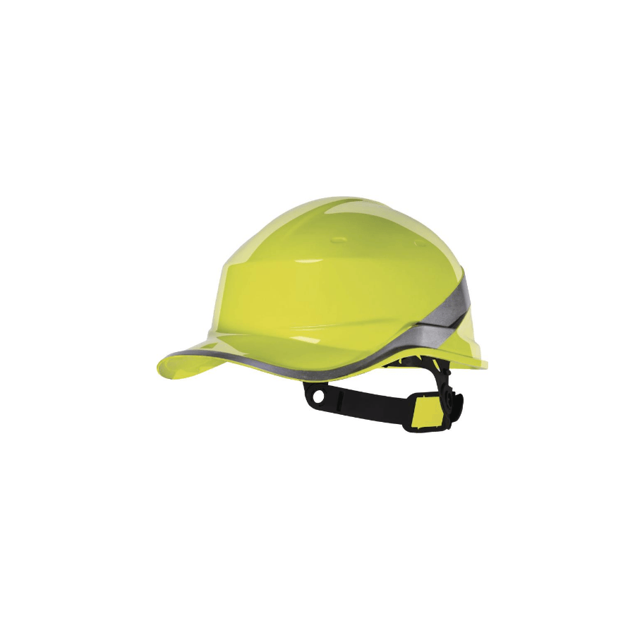 CASCO DE OBRA DISEÑO DEPORTIVO ALTA VISIBILIDAD AMARILLO