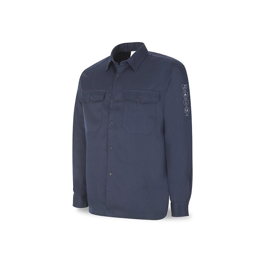 CAMISA IGNÍFUGA Y ANTIESTÁTICA