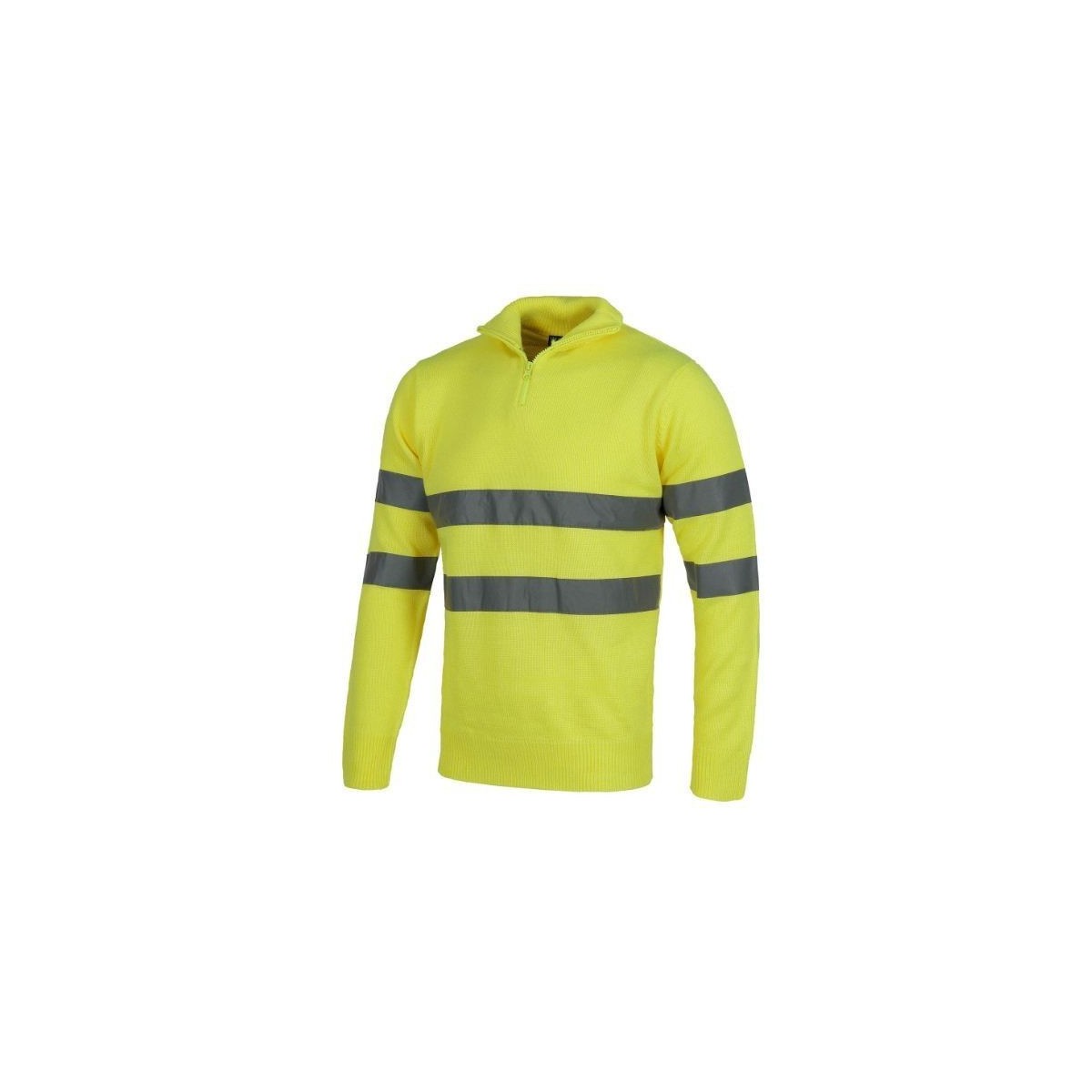 JERSEY MEDIA CREMALLERA ALTA VISIBILIDAD