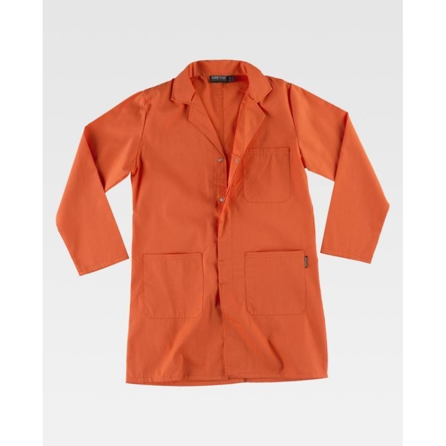 BATA UNISEX CIERRE DE CORCHETE Naranja frente