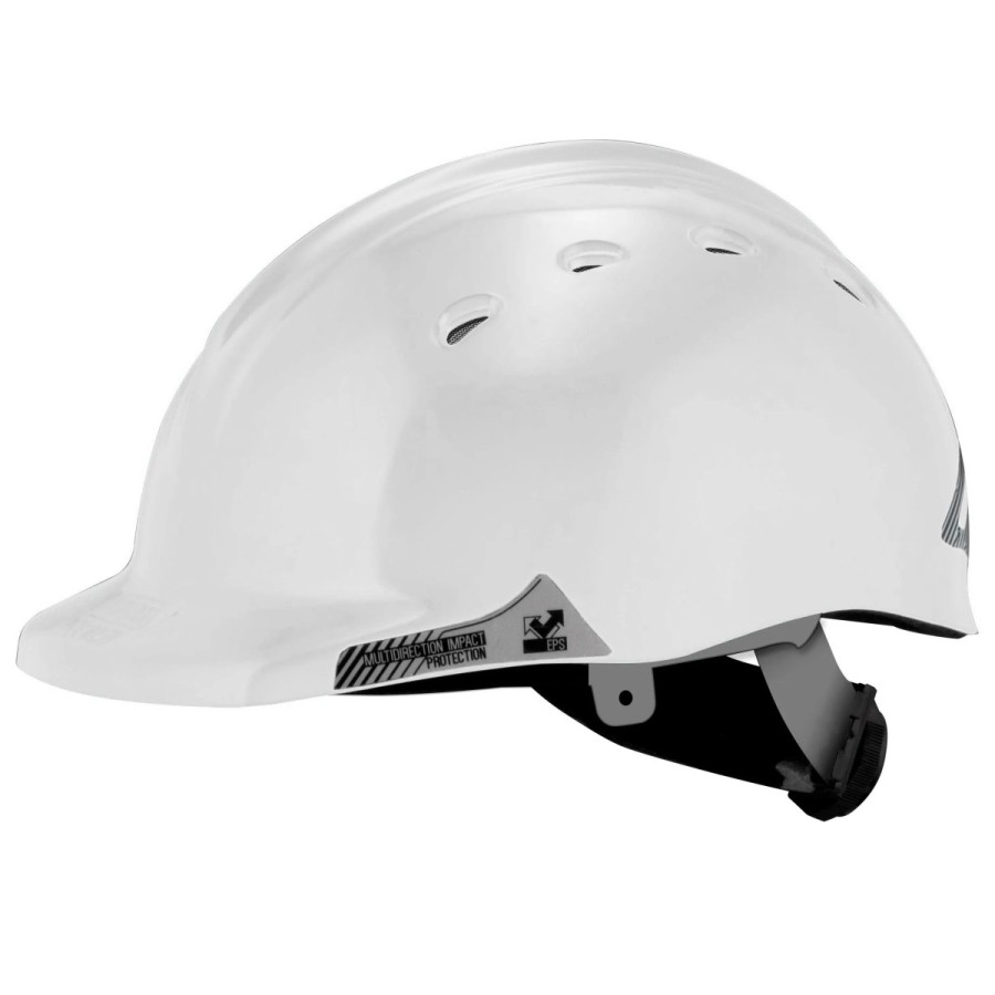 CASCO POLICARBONATO AJUSTE RULETA VENTILADO FRENTE
