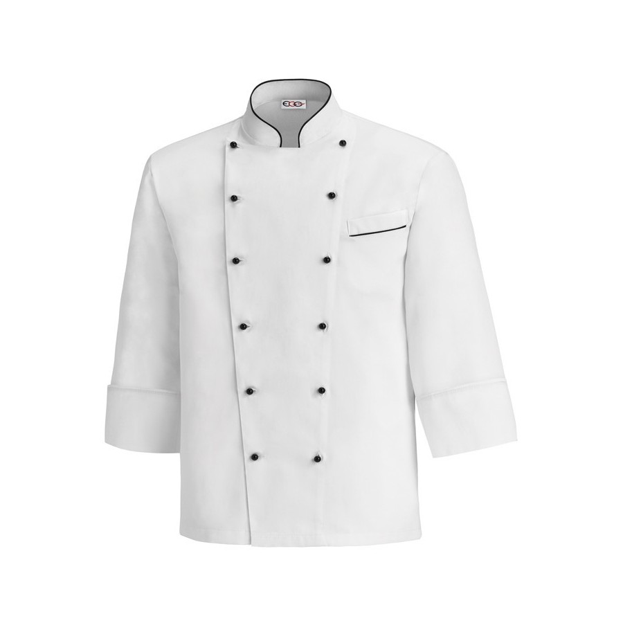 ⭐ CHAQUETA COCINA EXTRA GRANDE BLANCA | Azules de Vergara
