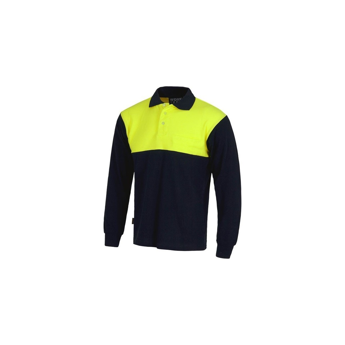 POLO M/LARGA COMBI ALGODÓN