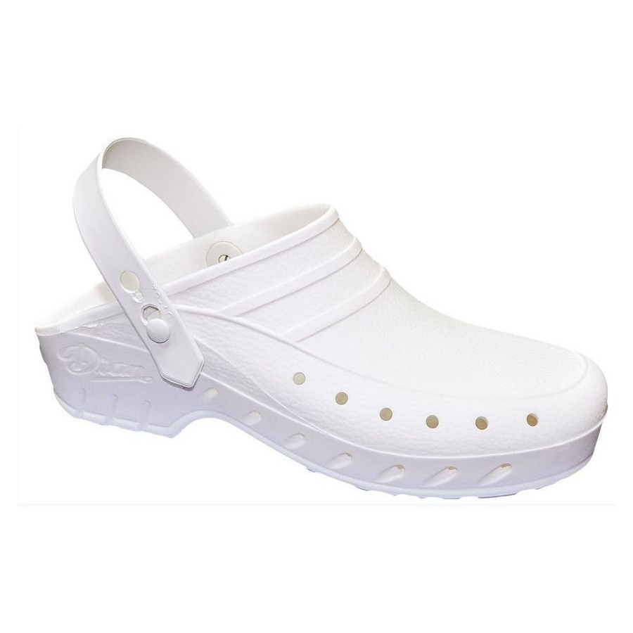 ZUECOS SANITARIO PERFORADO BLANCO
