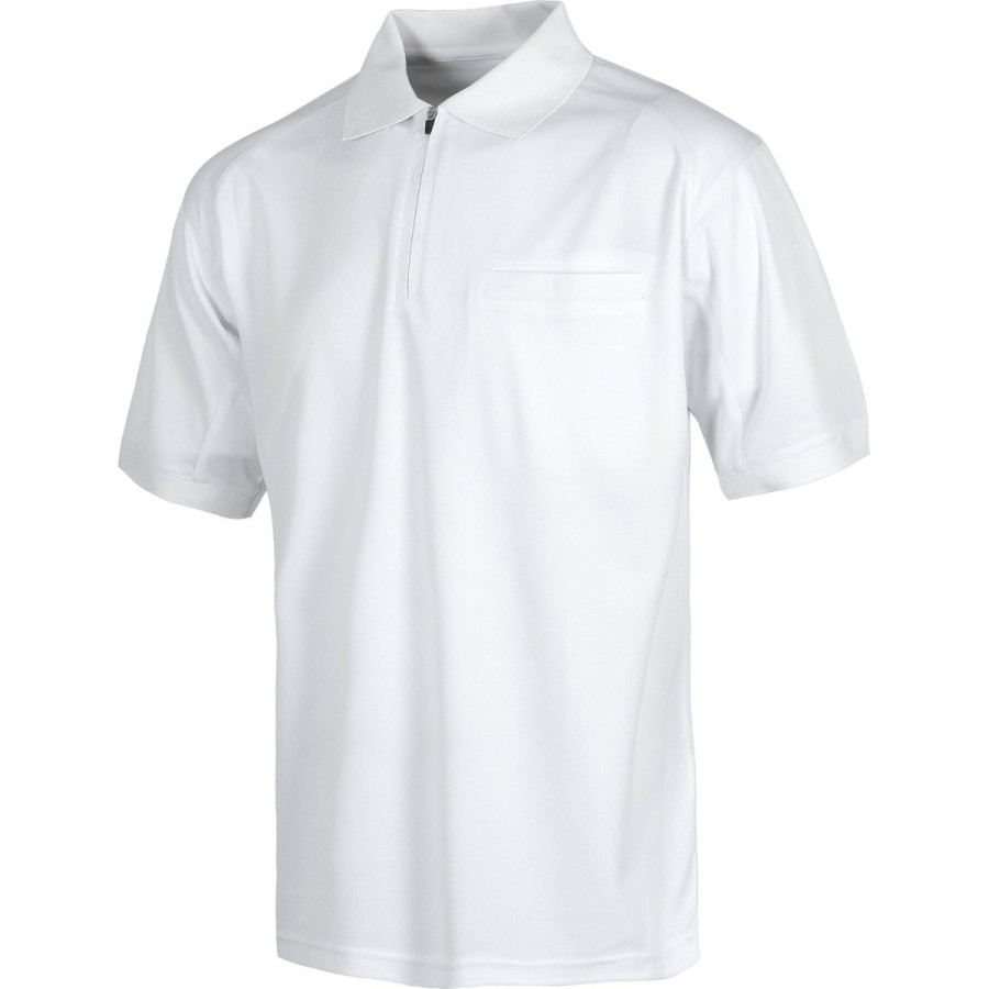 POLO M/C POLIESTER BLANCO