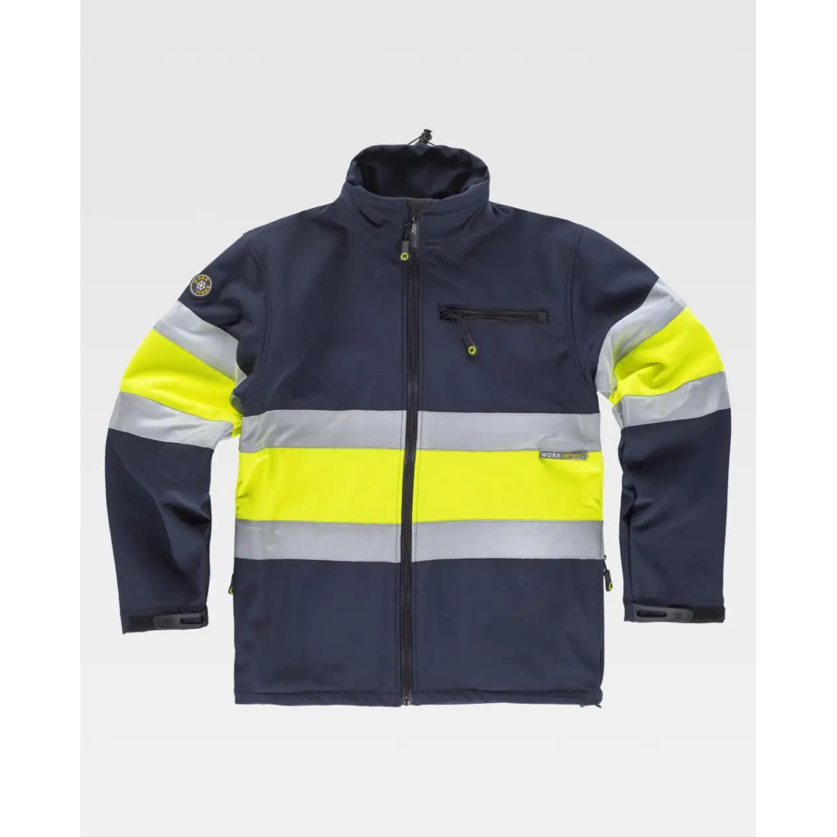 CHAQUETA WORKSHELL COMBI BANDAS