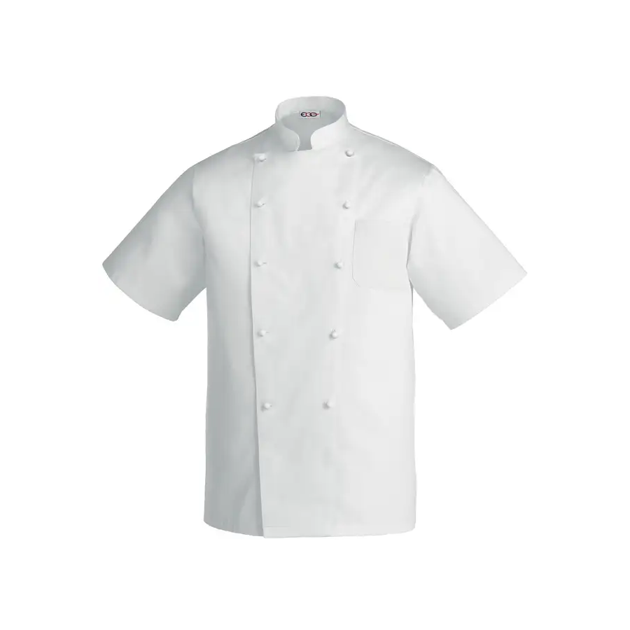 ⭐ CHAQUETA DE COCINA MANGA CORTA | Azules de Vergara